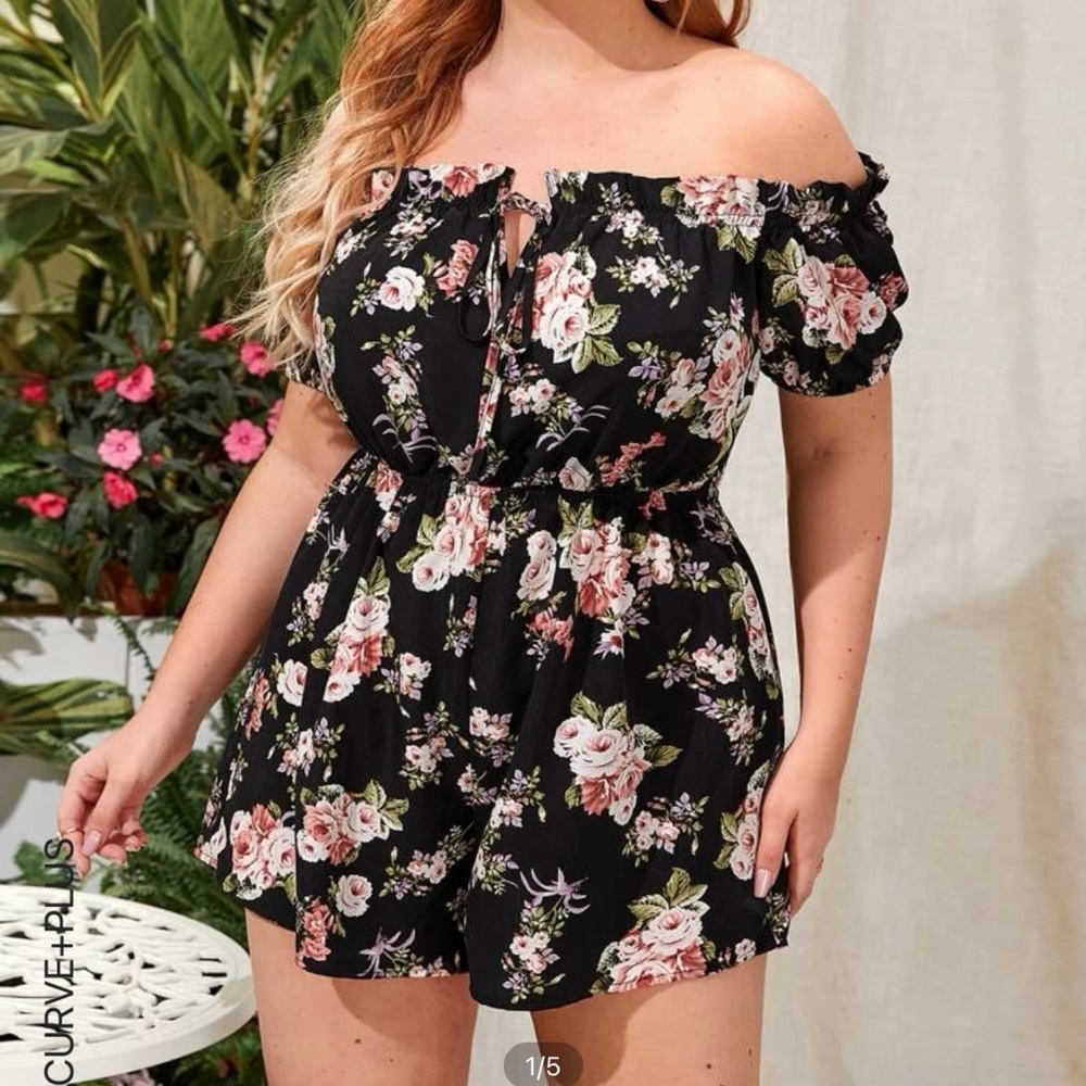 Floral Romper